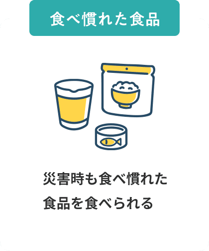 食べ慣れた食品